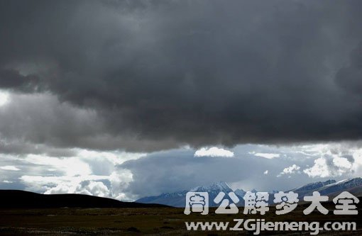 孕妇梦见要下雨